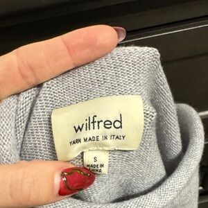 Wilfred Light Gray Knit Top